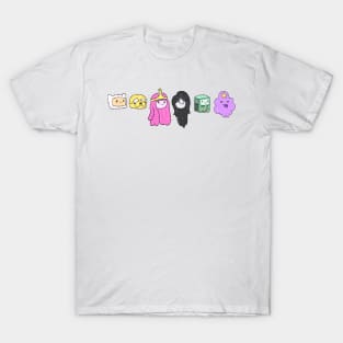Adventure Time Headshot Lineup T-Shirt